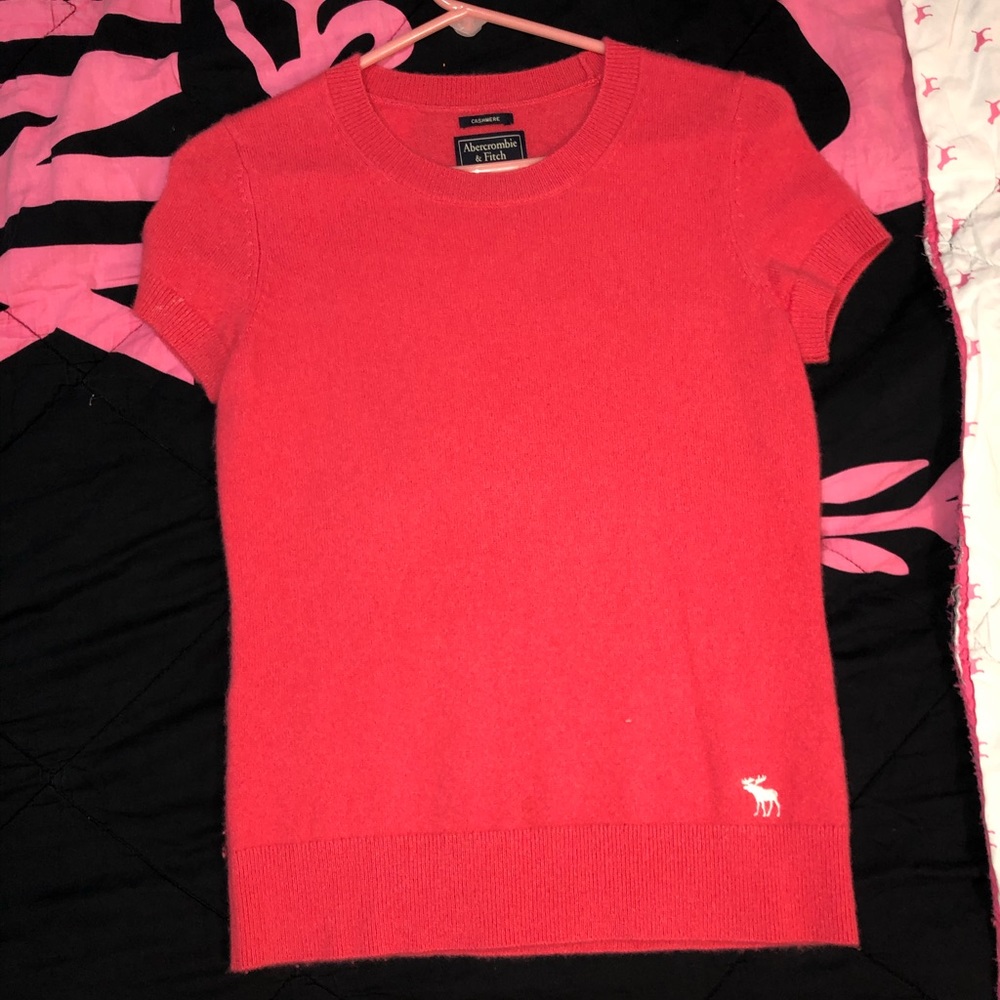 Cashmere Abercrombie Short Sleeve Top